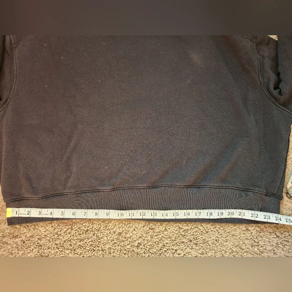 Nuuds Black Crewneck Sweatshirt Women's Size Large - Picture 8 of 10